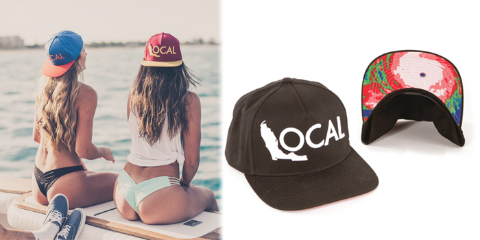 The Local Brand has many different types of apparel from hats to bikinis 
