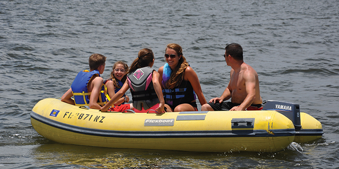 The Renewal Coalition retreats consist of many different activities for the military service members and their families - including fishing boating and jet-skiing