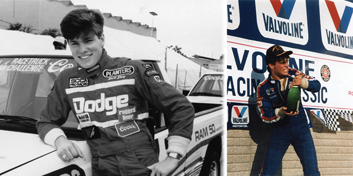OVER THE YEARS Scott Sharp has had a long history in race car driving one that includes actor Paul Newman who partnered with Scotts dad Bob to form Newman-Sharp Racing 