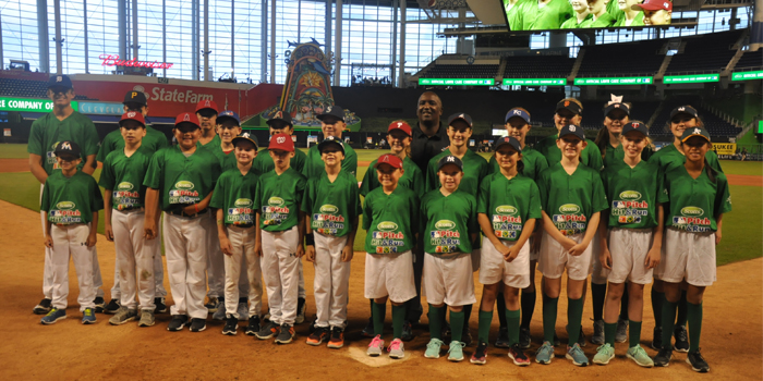 Jupiter-Tequesta Athletic Association was represented by Sullivan Smith at Major League Baseball event 