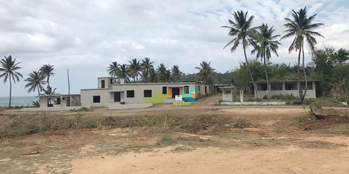 CLEAN IT UP  Locals understand the beautification potential of the area that surrounds and leads to Playa Borinquen