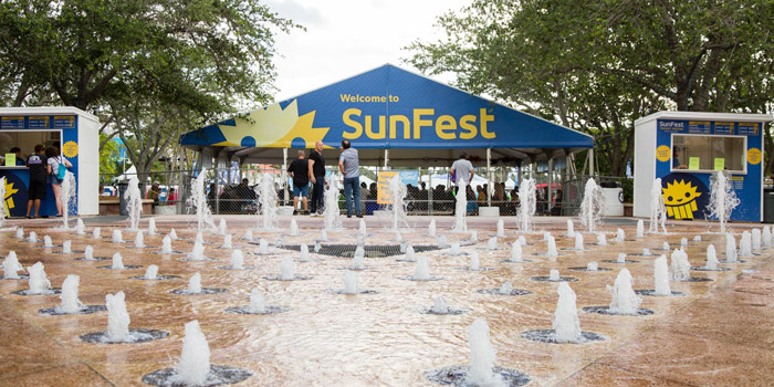 SunFest 2018 on Clematis Street in West Palm Beach