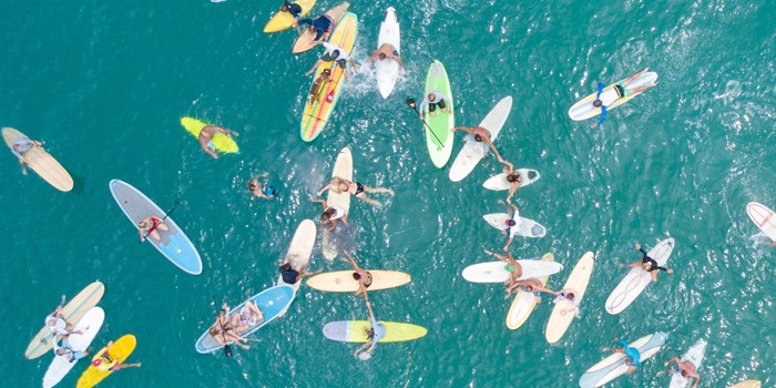 Florida Surfing Community - Dick Catri Memorial Paddle Out