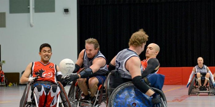 Knock & Roll Wheelchair Rugby Tournament at the CMAA Therapeutic Recreation Complex