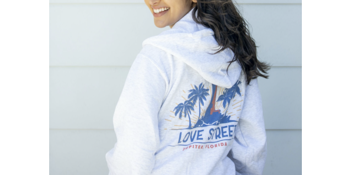 Love Street Hoodie from Charlie & Joe's at Love Street Jupiter, FL