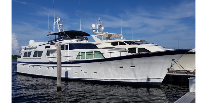 1979 86' Burger Raised Pilothouse for Sale - SYS Yacht Sales
