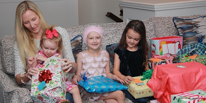 Local Community Foundation Holiday Gift to a Young Girl Battling Childhood Cancer