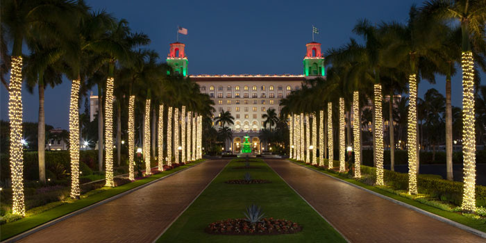 The Breakers Palm Beach Undergoes a Festive Transformation for the Holiday Season