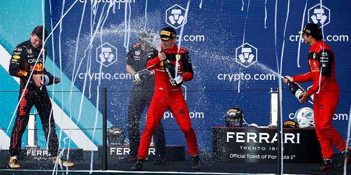 Raise A Glass to A Sparkling  F1 Weekend in Miami