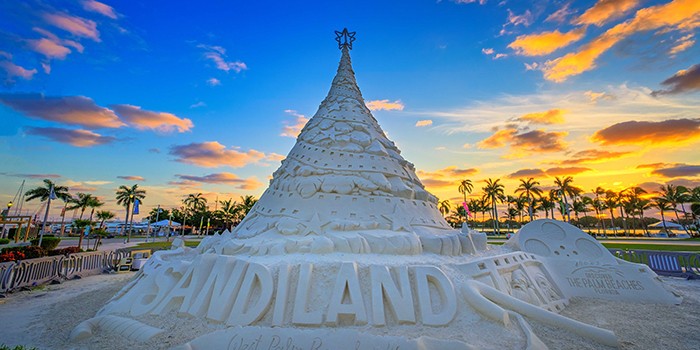 What the City of West Palm Beach Lacks in Snow, it Makes Up for with 600-Tons of Sand