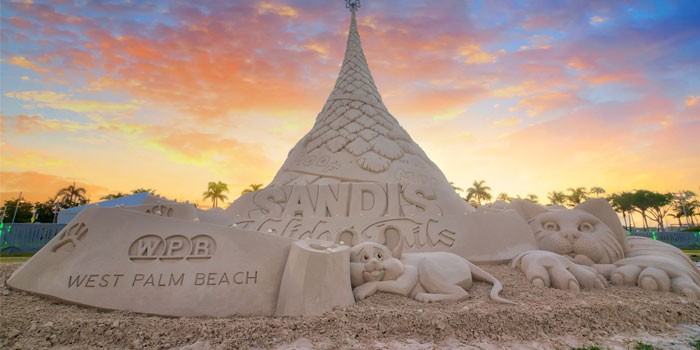 CITY OF WEST PALM BEACH’S FAMED HOLIDAY SAND TREE RETURNS NOVEMBER 29, 2018