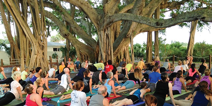 Twilight Yoga at The Jupiter Inlet Lighthouse