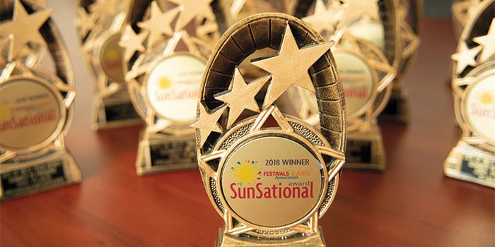 City of West Palm Beach Winns 15 SUNsational Awards from the Florida Festivals & Events Association