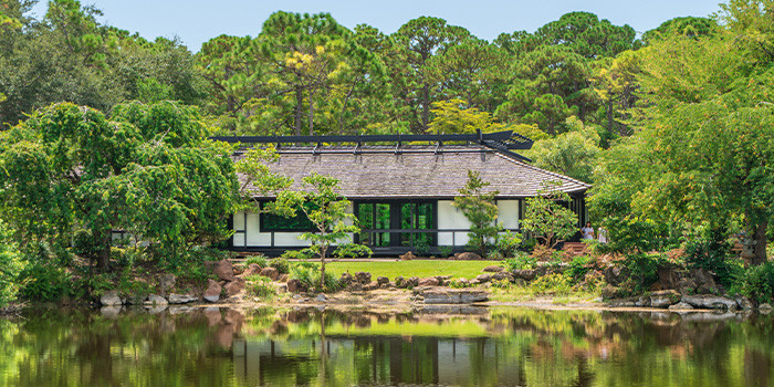 Ribbon-cutting of Newly Renovated Yamato-kan at Morikami Museum and Japanese Gardens