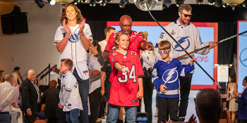 Childhood Cancer Warriors Walk the Runway for Cancer Research in Palm  Beach Gardens