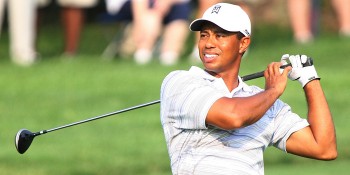 Tiger Woods Swings into Second Place at Valspar